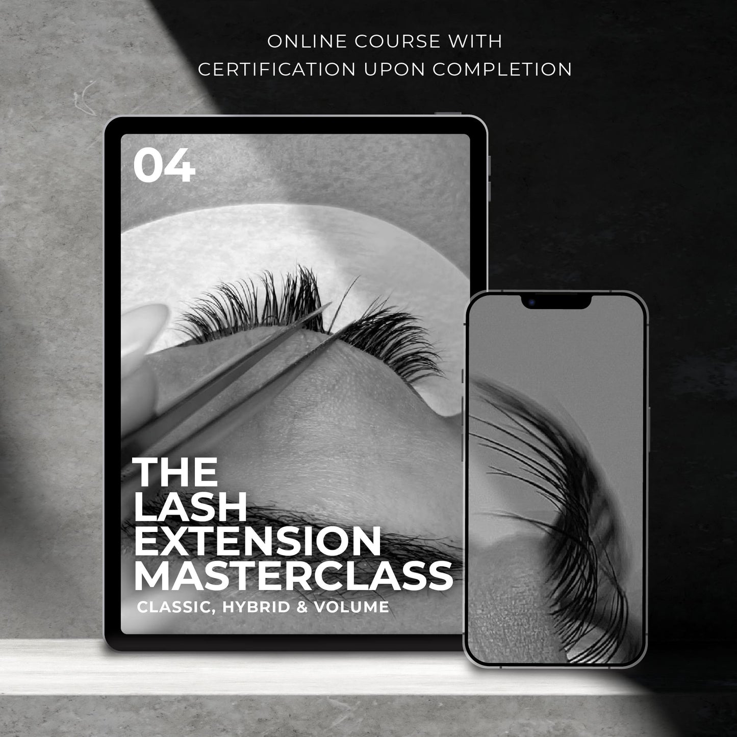 THE LASH EXTENSION MASTER CLASS