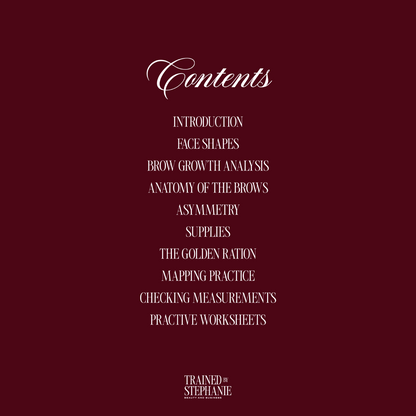 The Brow Mapping Masterclass