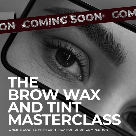 The Brow Wax and Tint Masterclass COMING SOON